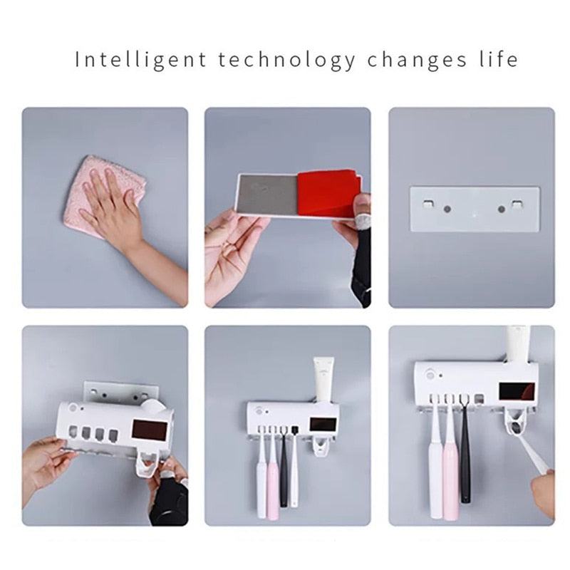 Smart Toothbrush Holder